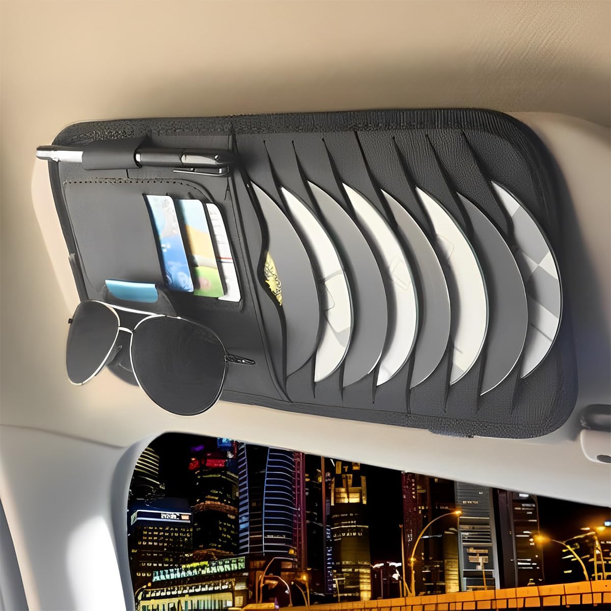 Panneau D'insertion Rigide Pare-Soleil Organisateur, Pare-Soleil