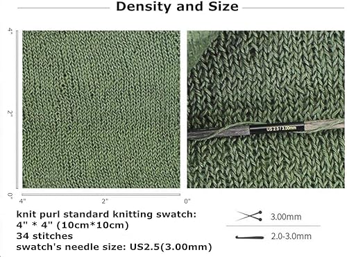 Miniatura 6 de Yarn Ave 100% lino natural encaje peso tejer a mano ganchillo hilo 3.53oz fresco y cómodo para posavasos de verano, chaleco, chal, cárdigan, Top 20