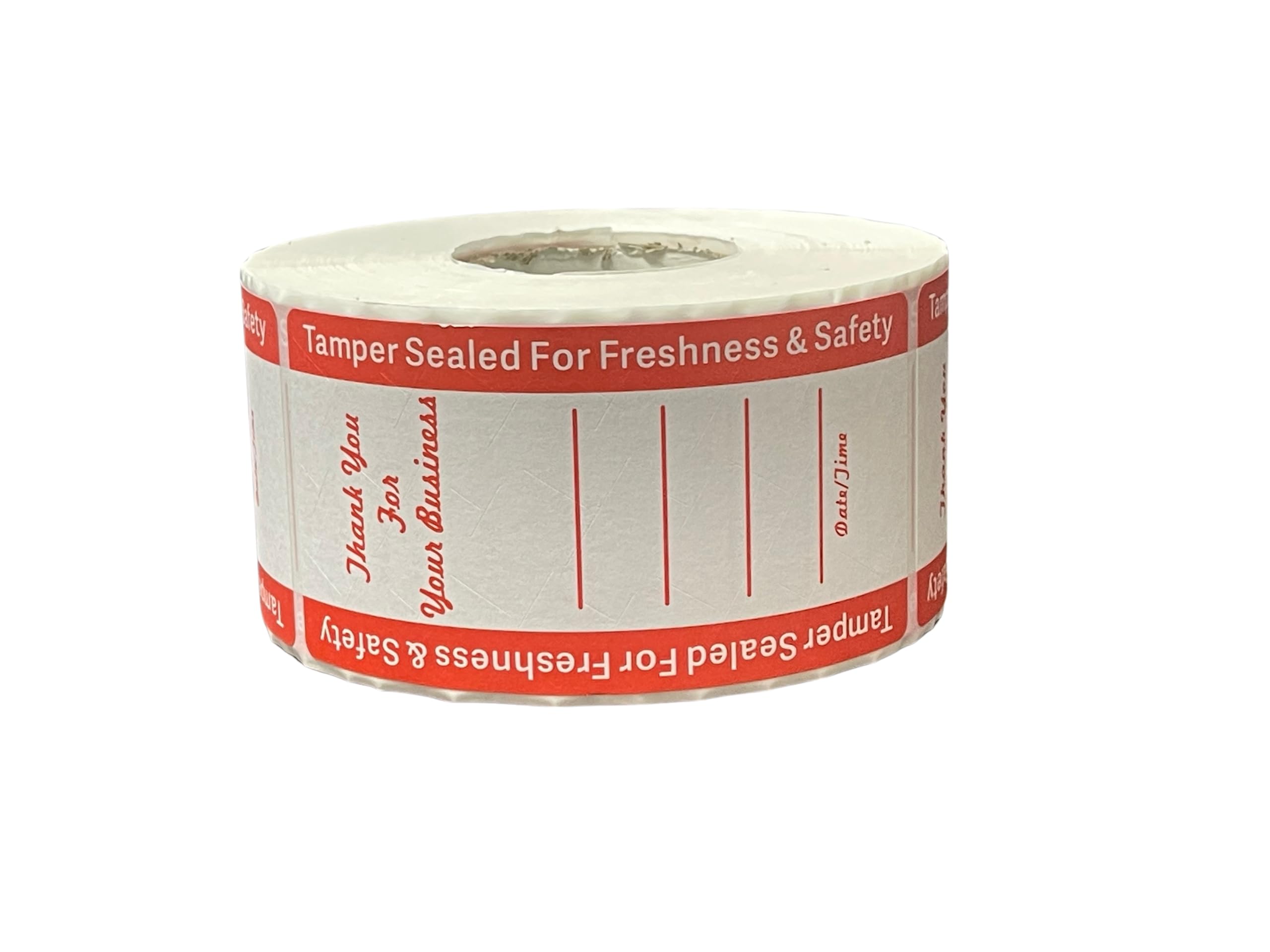Tamper Sealed for Freshness and Safety Food Delivery Matte Writable Stickers(2