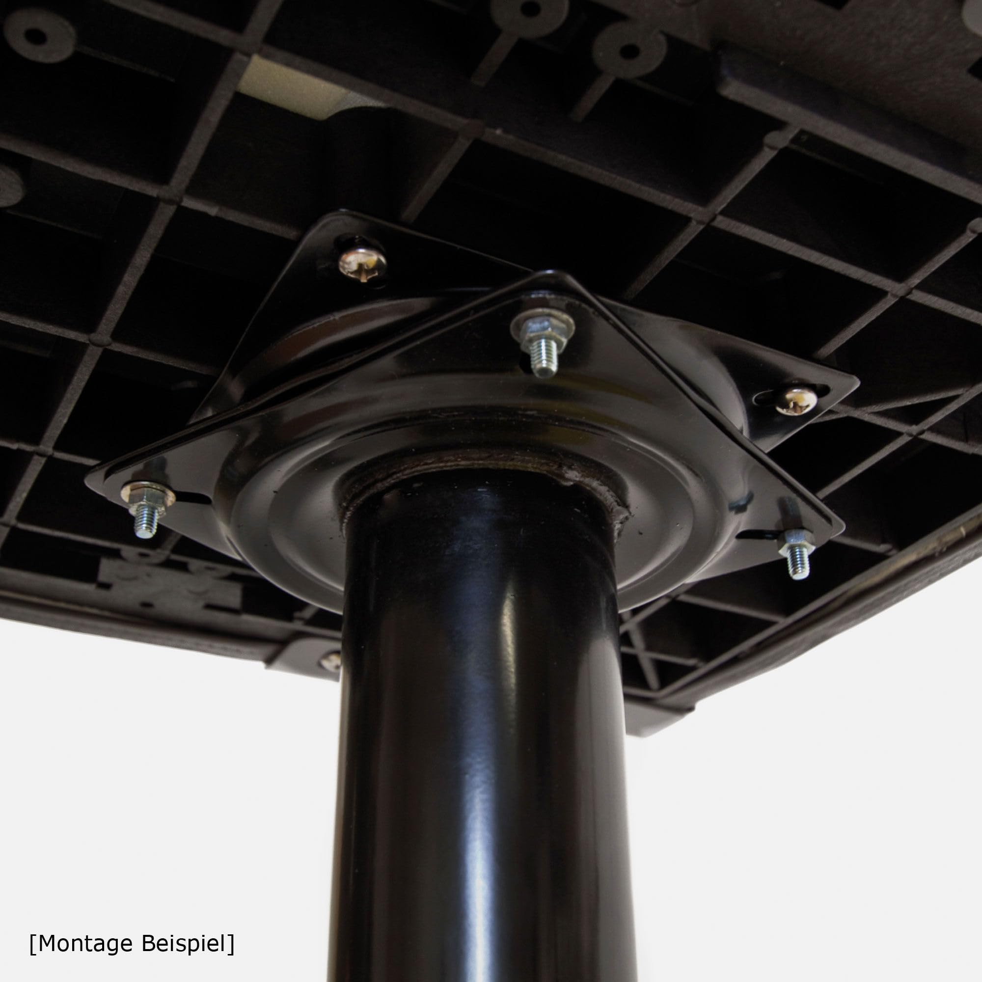 Waterside Boat Seat Pedestal – Robuster Bootssitzfuß in verschiedenen Höhen – Stahlsäule für Bootssitze – Montagefuß für Angelboote & Motorboote (Low 175mm)