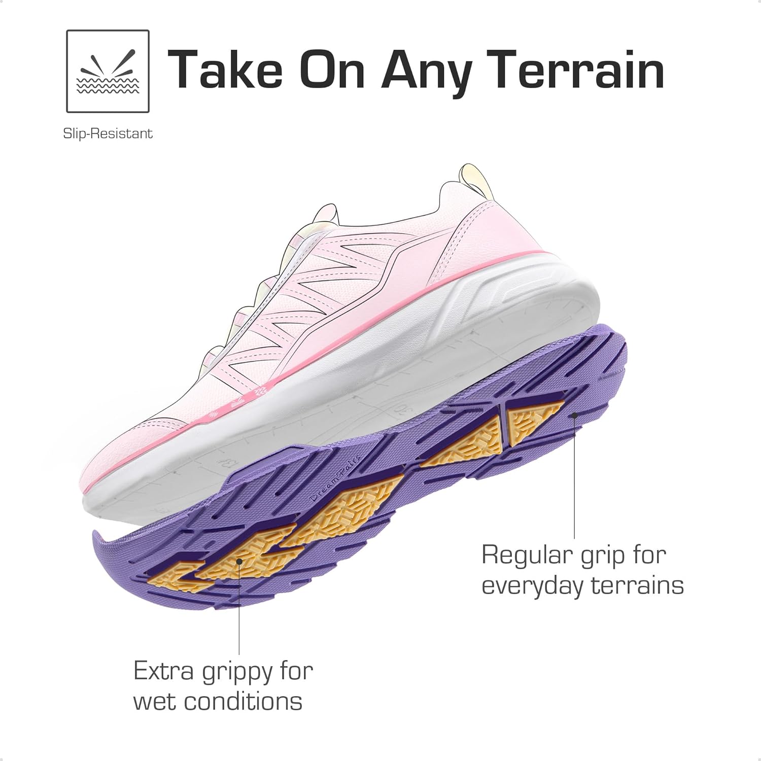 DREAM PAIRS Boys Girls Shoes Kids DuraPlay Tennis Footwear Non Slip Athletic Running Walking Lightweight Lace Up Sneakers for Little/Big Kid - Image 3