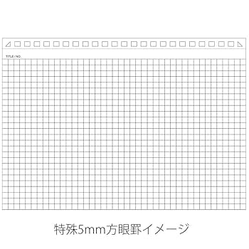 Amazon.com : Maruman Mnemosyne Inspiration 5 mm Grid 6.3 x