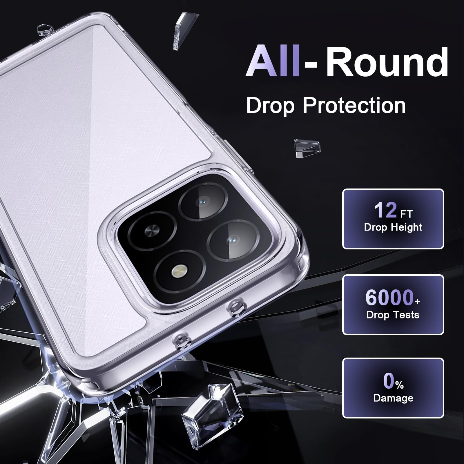 Magnetische beschermhoes voor Xiaomi Poco X8 Pro 5G Magnetische beschermhoes voor Xiaomi Poco X8 Pro 5G