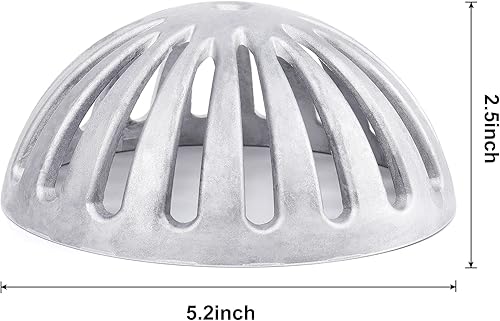 Miniatura 2 de Colador de fregadero de piso, colador de drenaje de piso, cubierta de drenaje de aluminio resistente, cubierta de drenaje de piso para restaurante,