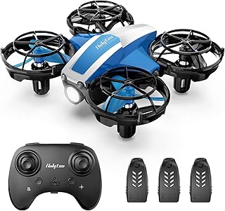 Holyton Mini Drone for Kids Beginners, Remote control Micro Quadcopter with 21 Mins Flight Time, Auto Rotation, Auto Hover, Circle Fly, 3D flip, Throw to Go, Nano Indoor Toys for Boys and Girls