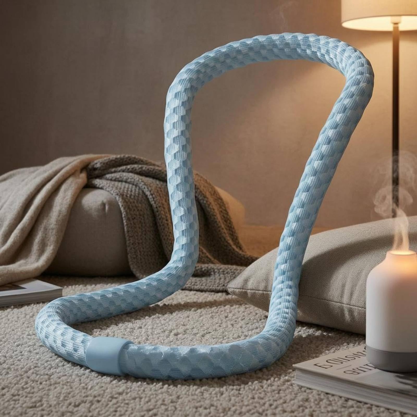 F Fityle Aro de Ejercicio Fitness Hoop Masaje Comodidad Exterior Seda Helada Cuerpo Flexible sin Costuras Adecuado para Rutina de Cintura Entrenamiento Diario, Style to 2