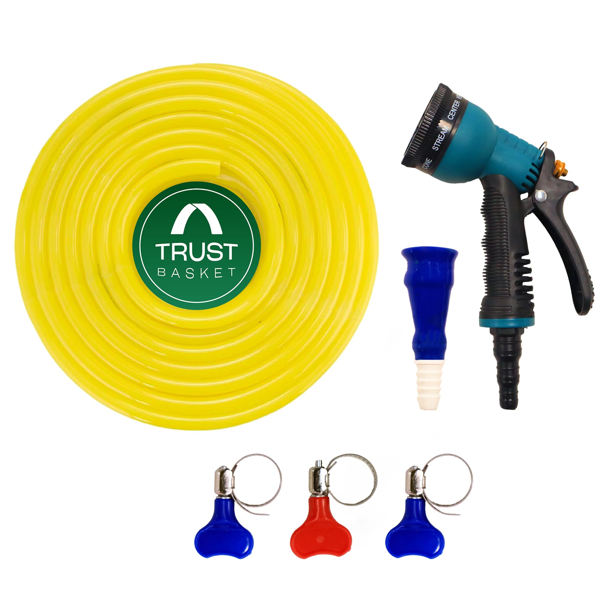 See full amazon price history chart for TrustBasket 30 Mtr 0.5 Inch PVC Water Pipe (Yellow) with 7-Mode Spray Gun | Lightweight, Flexible & Durable | Hose Pipe with Accessories Connector & 3 Clamps | Watering Garden, Cleaning TrustBasket 30 Mtr 0.5 Inch PVC Water Pipe (Yellow) with 7-Mode Spray Gun | Lightweight, Flexible & Durable | Hose Pipe with Accessories Connector & 3 Clamps | Watering Garden, Cleaning (B0D6NJ12D9) Amazon Price History, Amazon Price Tracker