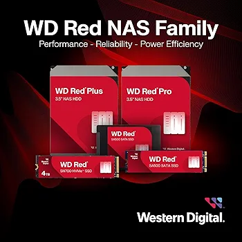 Amazon.com: Western Digital 1TB WD Red Plus NAS Internal