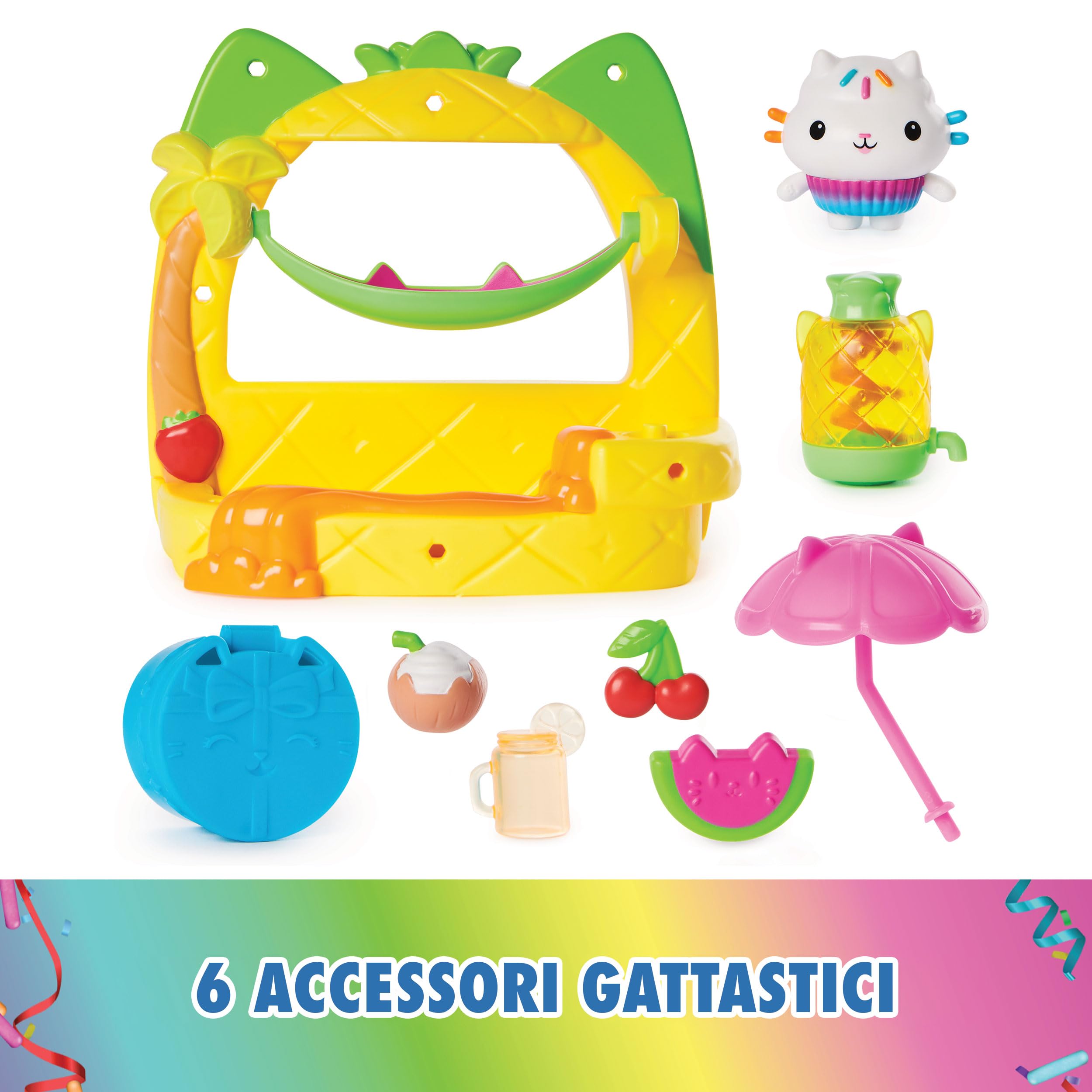 Gabby's Dollhouse Playset BLCKART CkysFruitySmothiePrtySt, 6071359