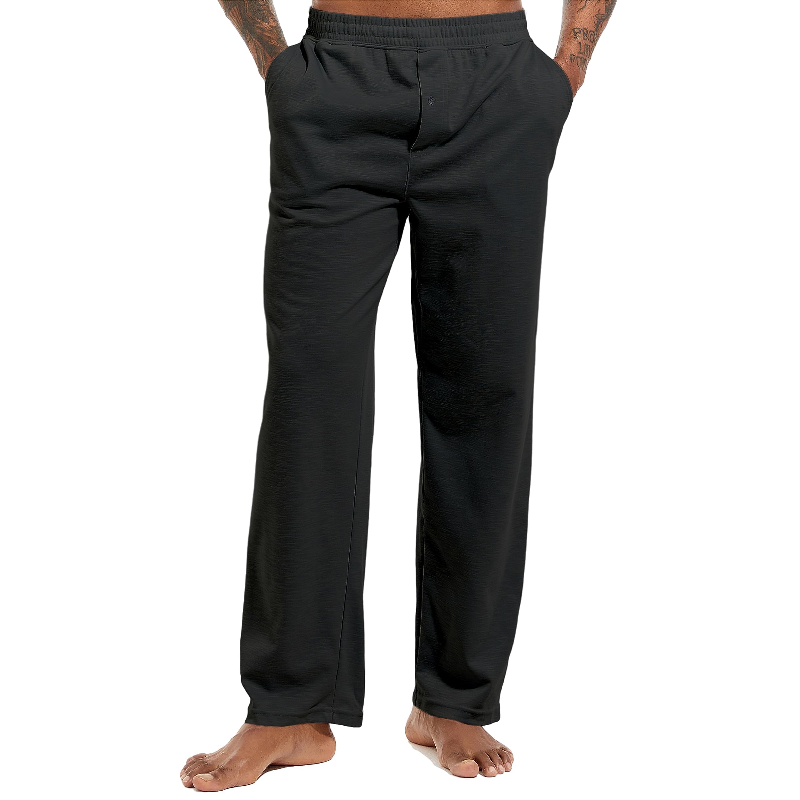 inner wish Men's Pajama Pant, Soft Mens Lounge Pants Sleep Bottoms with Pockets Drawstring-picture-39