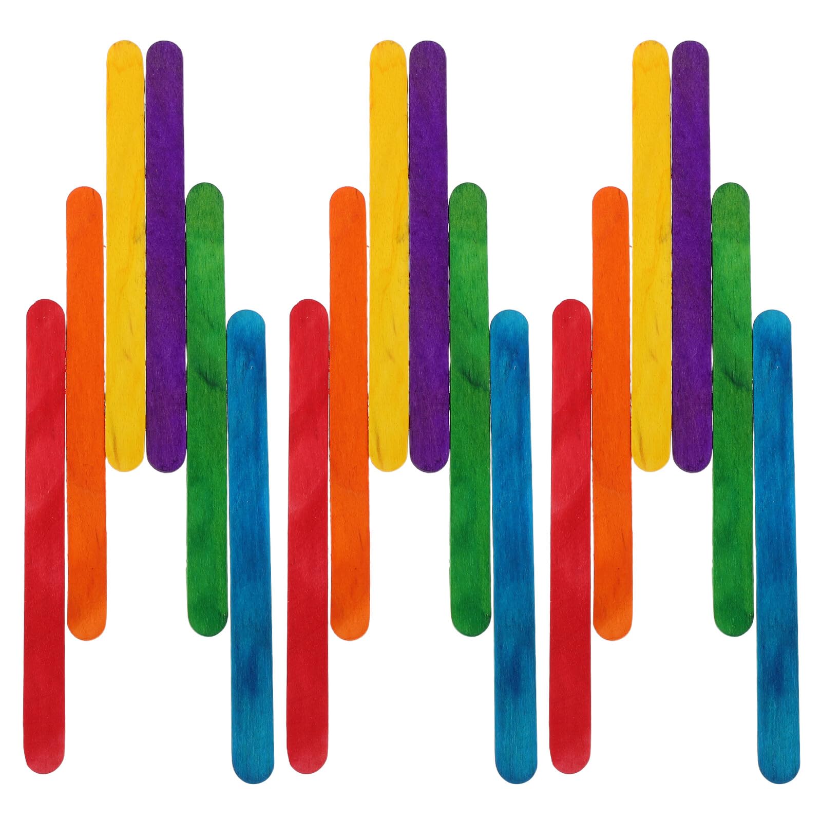 500 Palitos de Helado para Manualidades Palitos de Madera para Arte Infantil para Actividades Creativas Kit de Materiales para Niños en Clase Casa
