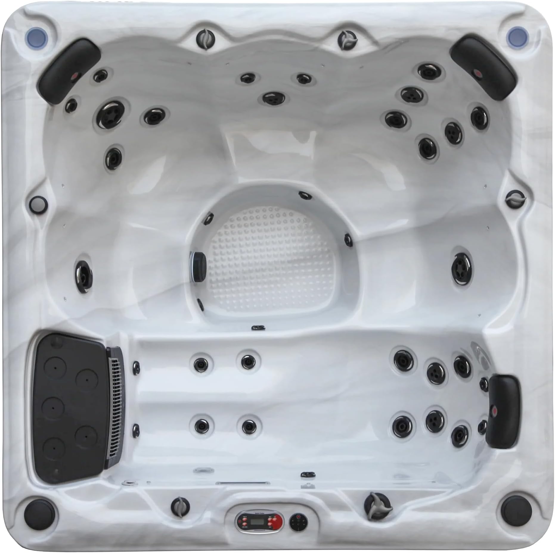 CANADIAN SPA CO. Winnipeg UV Whirlpool Outdoor Winterfest, 6 Personen