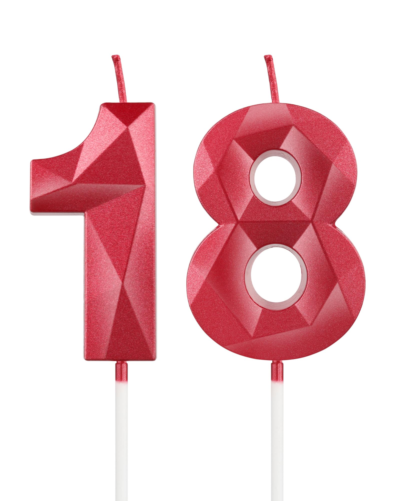 Royal Blue 13th Birthday Candles, 3D Number 13 Candle for Cake, Boy Girl 13th Birthday Decorations,Sapphire Candle Topper Blue Cake Decorations for Birthday Party Wedding Anniversary Supplies — view 329