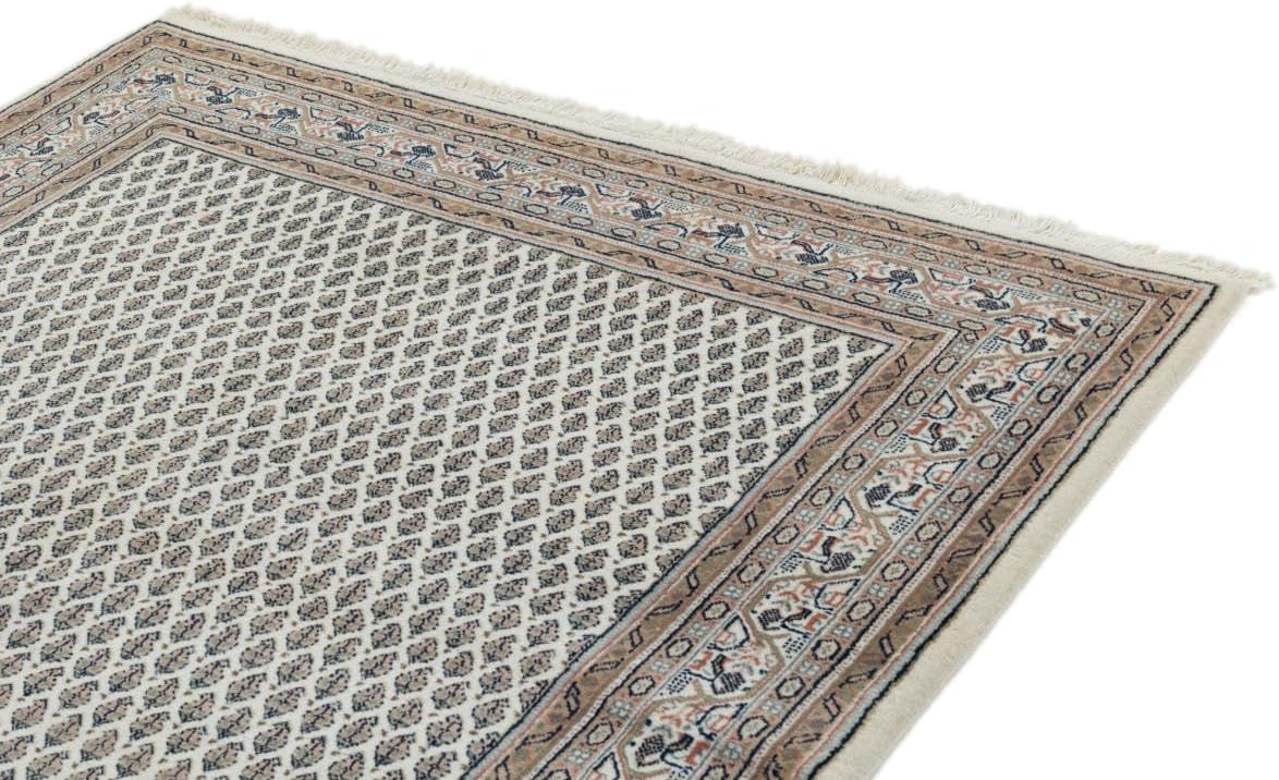 Top-Angebot: Indo Mir 147 x 199 cm Hand Knotted Oriental Rug Wool India | Handgeknüpfter Orientteppich | Wien Österreich
