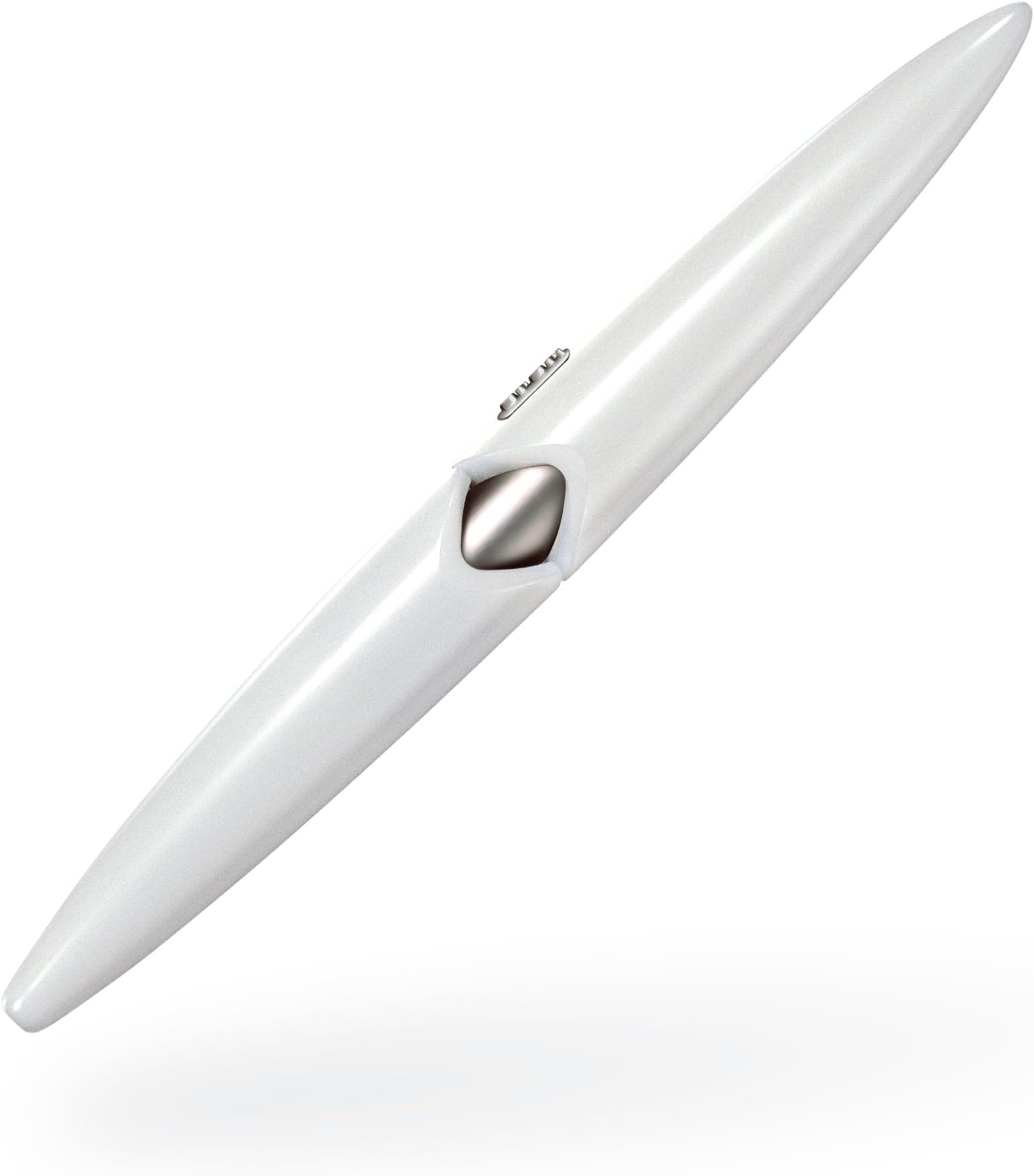 usus.isis silver +++ ballpoint pen with MAGNETIC MECHANICS SYSTEM +++ made of hi-tech ceramic (zirconium oxide) +++ BERLIN DESIGN +++ blue ink