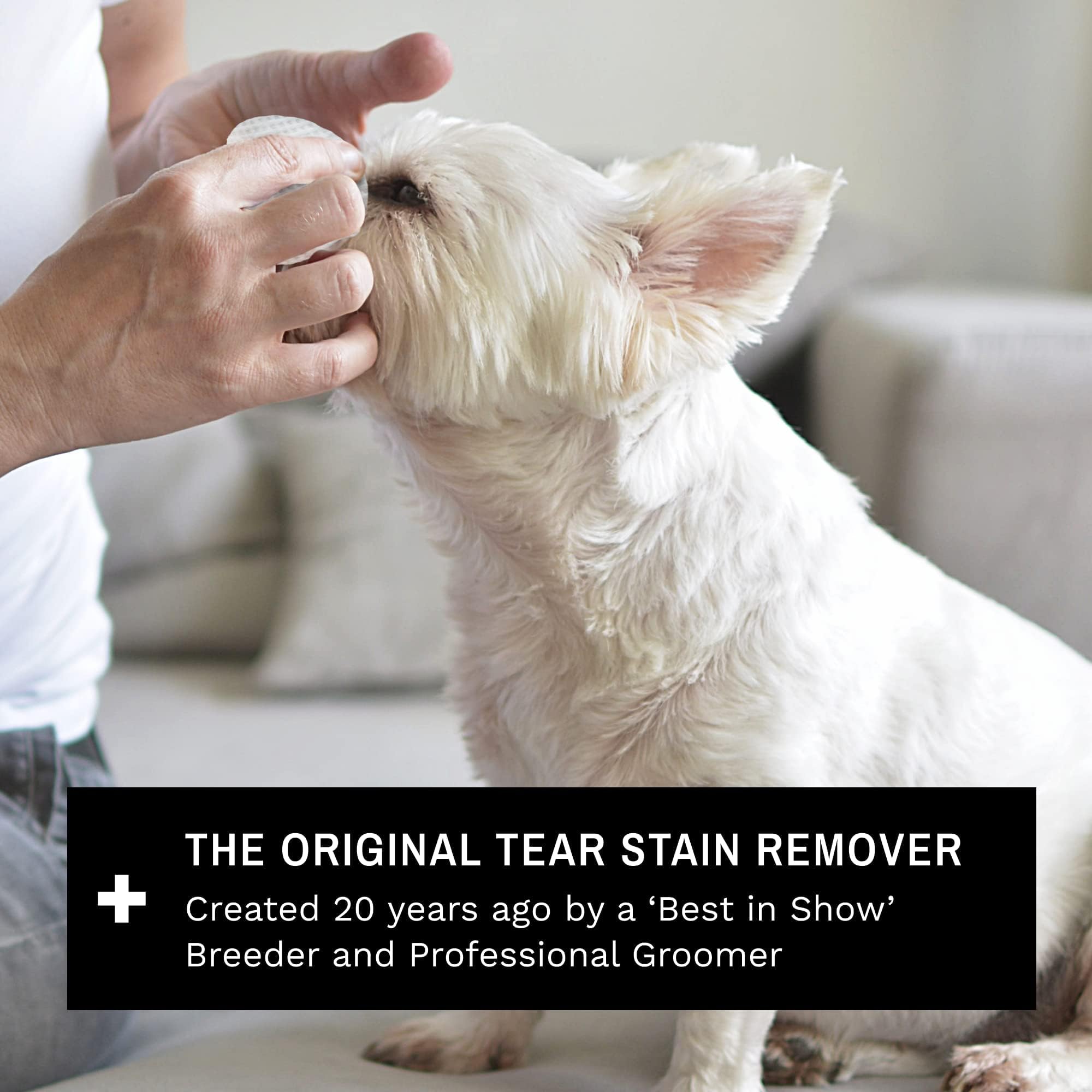 Eye Envy, 60 Lingettes pré-imbibées détachantes pour Chien