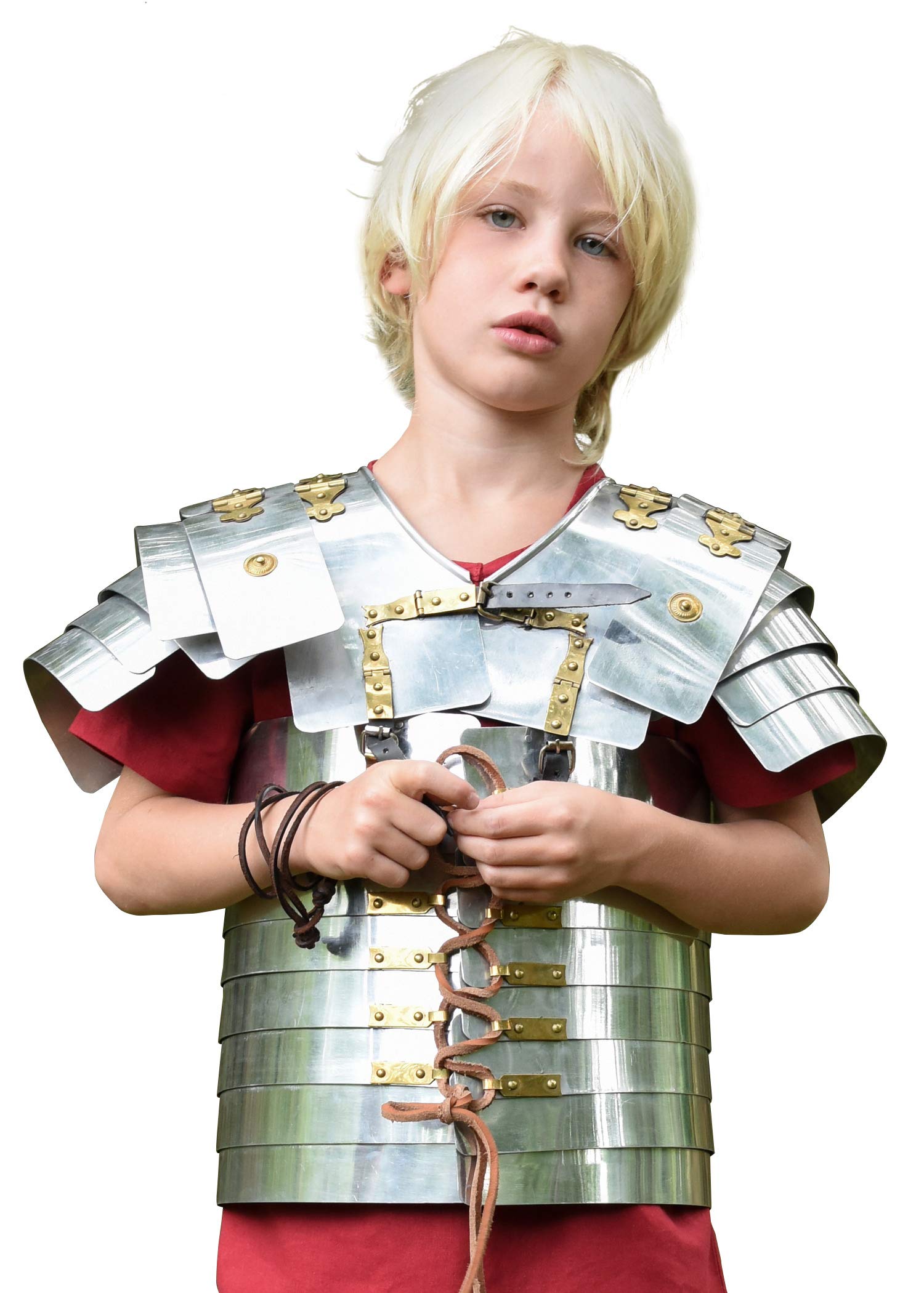 Battle-Merchant Lorica Segmentata Junior, opiekacz dla dzieci, aluminium