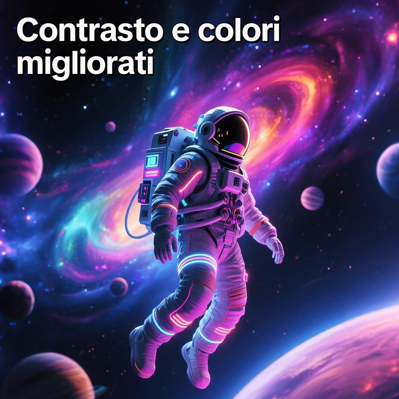 KOORUI Monitor da Gaming Curvo 24 Pollici 180Hz, 1ms, 1920x1080 FHD, 1500R, Adaptive-Sync, HDR10, VESA, cavi DP e HDMI inclusi