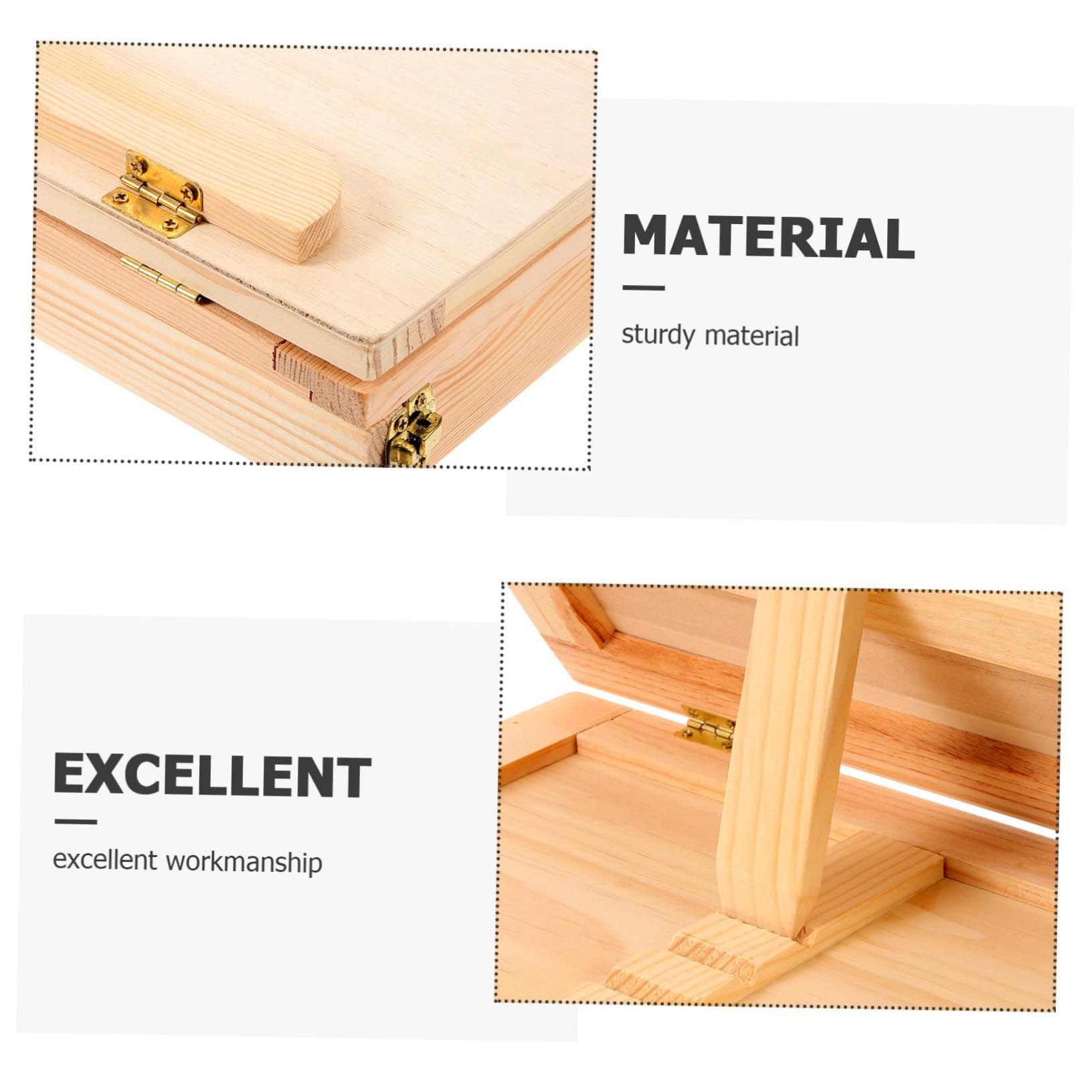 NUOBESTY Holz Zeichenplatte Künstler Skizzenbrett Malbrett Für Schüler Zeichnen Und Malen Tragbar Robust Mit Glatter Oberfläche Für Zeichenübungen