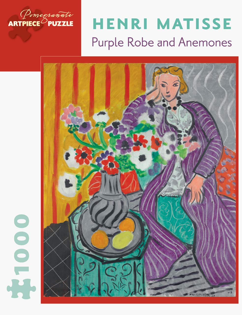 Pomegranate Henri Matisse Purple Robe and Anemones, 1000 Piece Jigsaw Puzzle