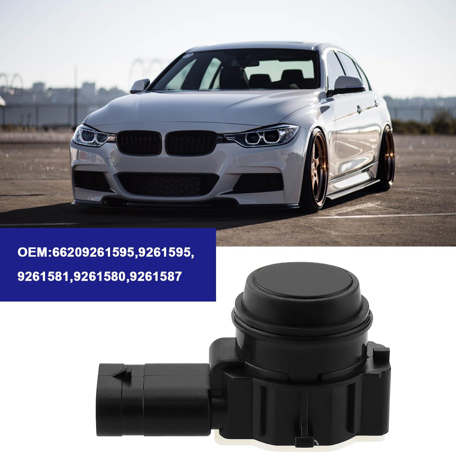 Guarnizioni Anello Per Sensori Parcheggio BMW – 2 Pezzi 66209283203, Isolanti In Gomma Per PDC