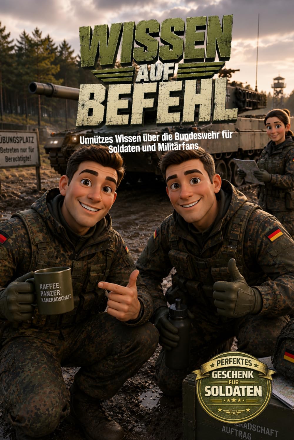 Wissen auf Befehl - Unnützes Wissen über die Bundeswehr und Militär für Soldaten und Militärfans: Geschenk für Soldaten, Reservisten, Veteranen, ... Militärwissen und Wehrtechnik