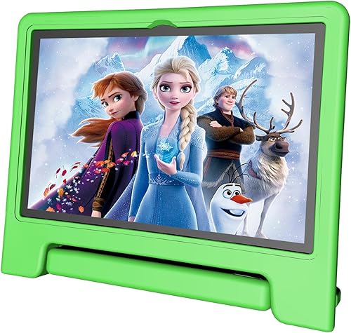 JREN Tablet para Niños  10 Pulgadas 64GB Android 14  Octa-core  64GB  WiFi  Bluetooth  Control Parental  Contenido para Niños  Tabletas para Niños