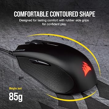 CORSAIR HARPOON RGB PRO, FPS/MOBA Gaming Mouse, Black, Backlit RGB LED, 12000 DPI, Optical
