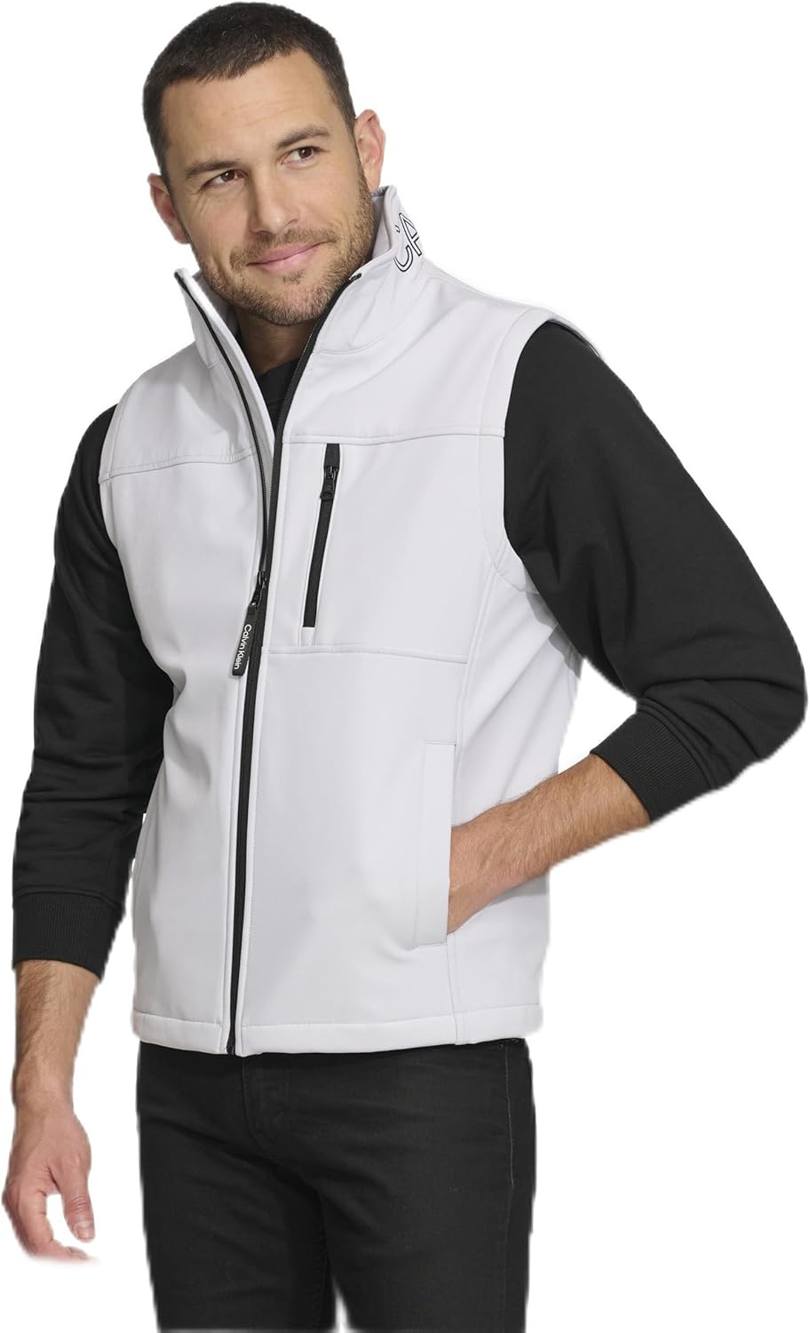 Calvin Klein Men’s Everyday Essential Water Resistant Stretch Jacket Calvin Klein Men’s Everyday Essential Water Resistant Stretch Jacket