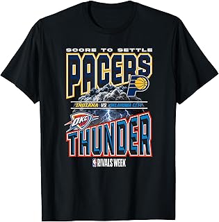 NBA Official Rivals Week Pacers vs Thunder T-Shirt