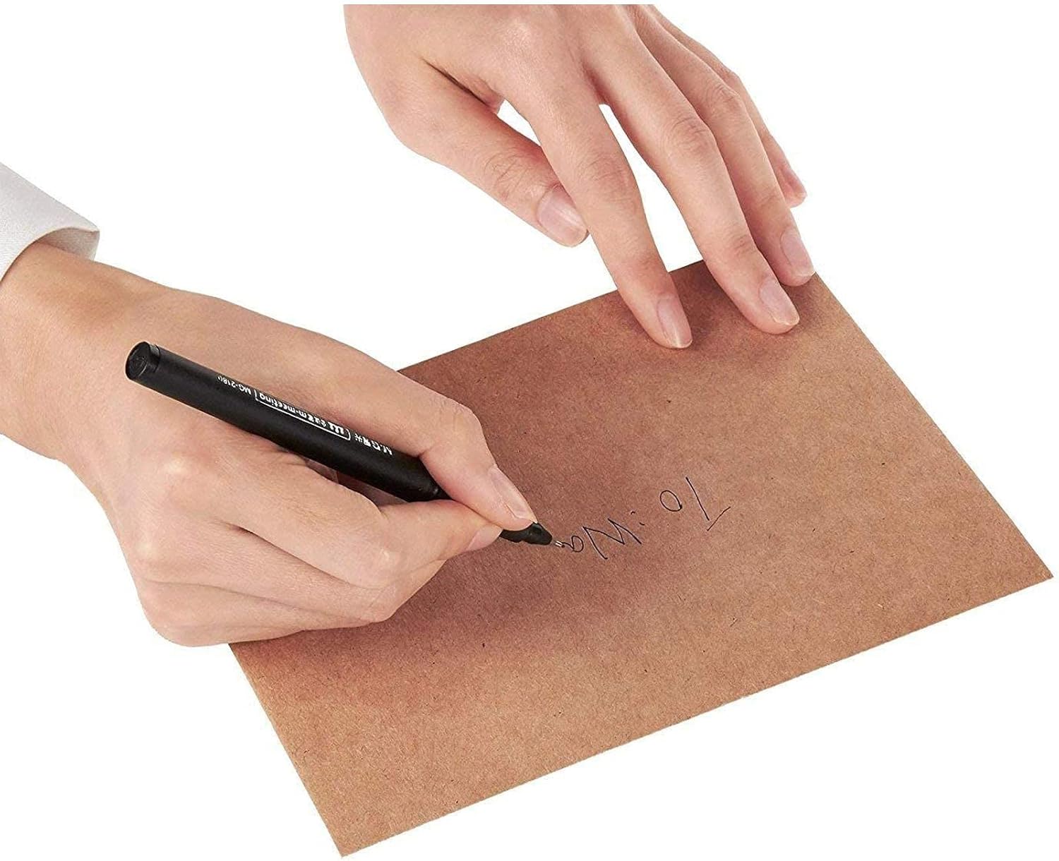 Kraft Paper Envelopes for Wedding Invitations (5.25 x 7.25 In, 50-Pack) : Office Products