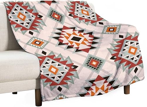 Miniatura 115 de Manta de tiro floral retro de los años 70, estilo bohemio, ondulado, geométrico, hippie, lindas flores, amarillo y naranja, manta con estampado