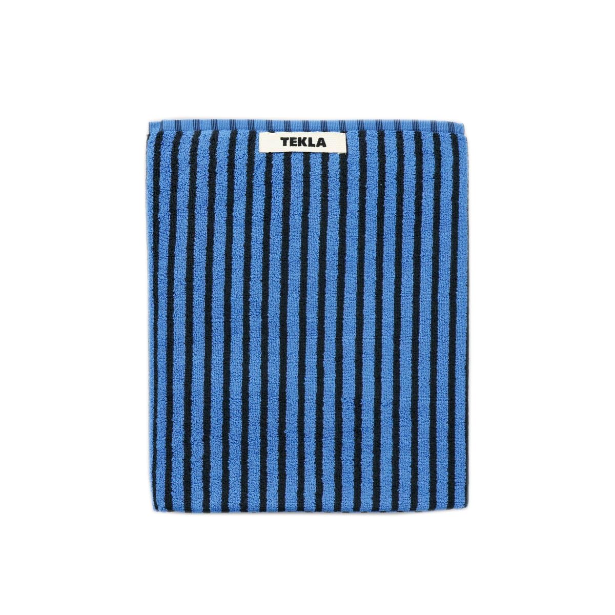 Amazon｜[テクラ] バスタオル ブルー/ブラック BLUE & BLACK 70×140 TT