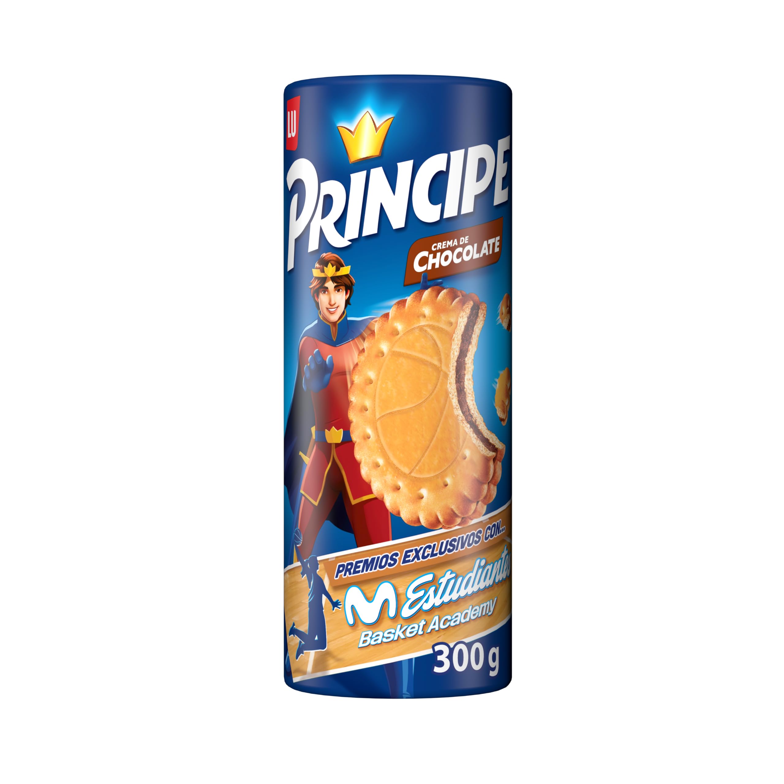 Príncipe Original, Galletas Sándwich Rellenas de Crema de Chocolate, 300g