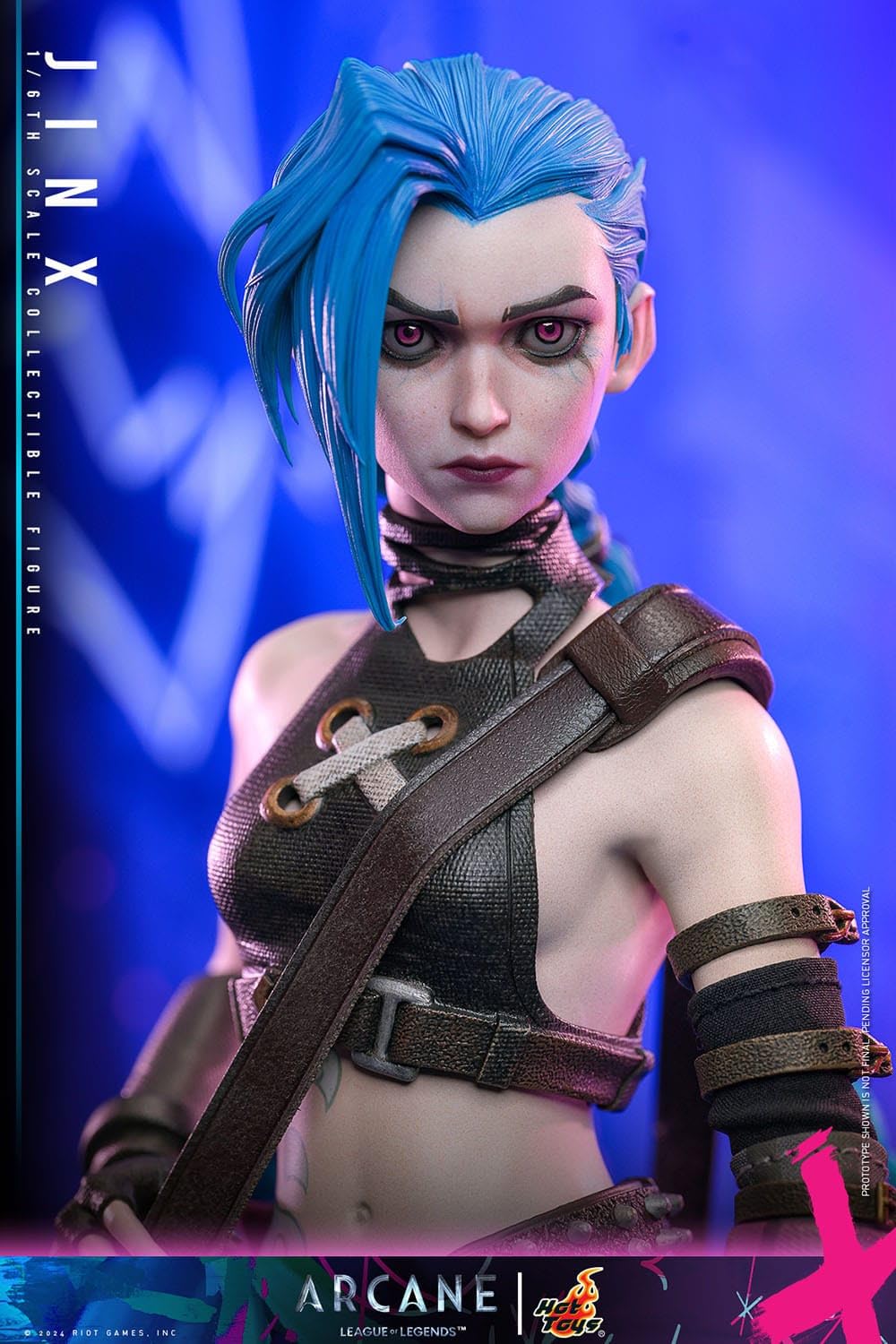 Hot Toys TMS137 LOL: Arcane Jinx 1/6 Scale Collectible Figure