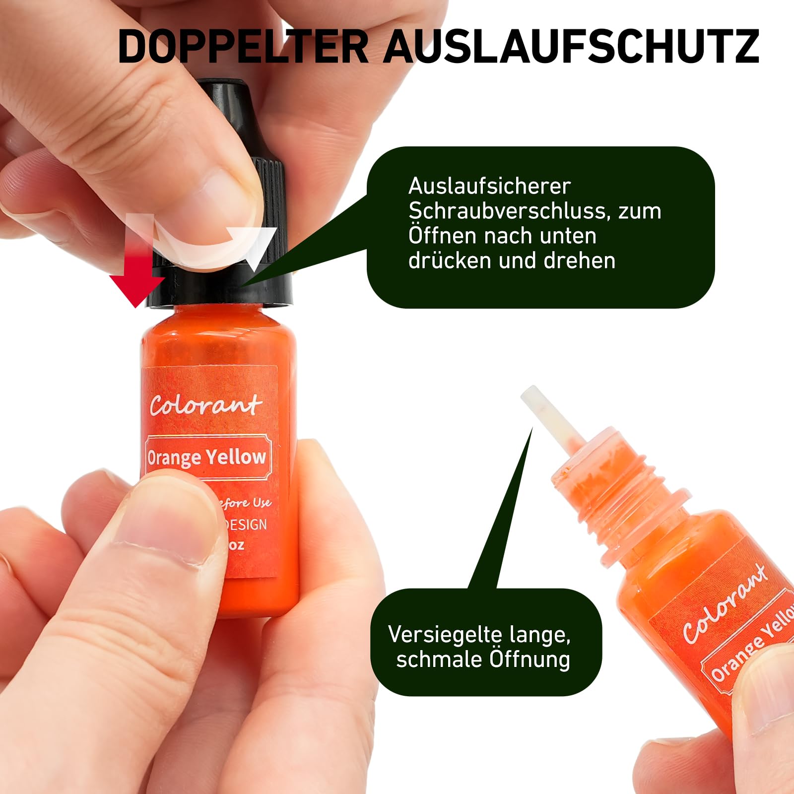 12 Farben Kerzenfarbe Flüssig Set，Kerzenwachs Farbe，Wachsfarbe für Kerzen，je 10ml，Anwendbar auf Paraffinwachs, Sojawachs usw，Perfekt für festliche Kerzen & Weihnachtsgeschenke (12 Farben)