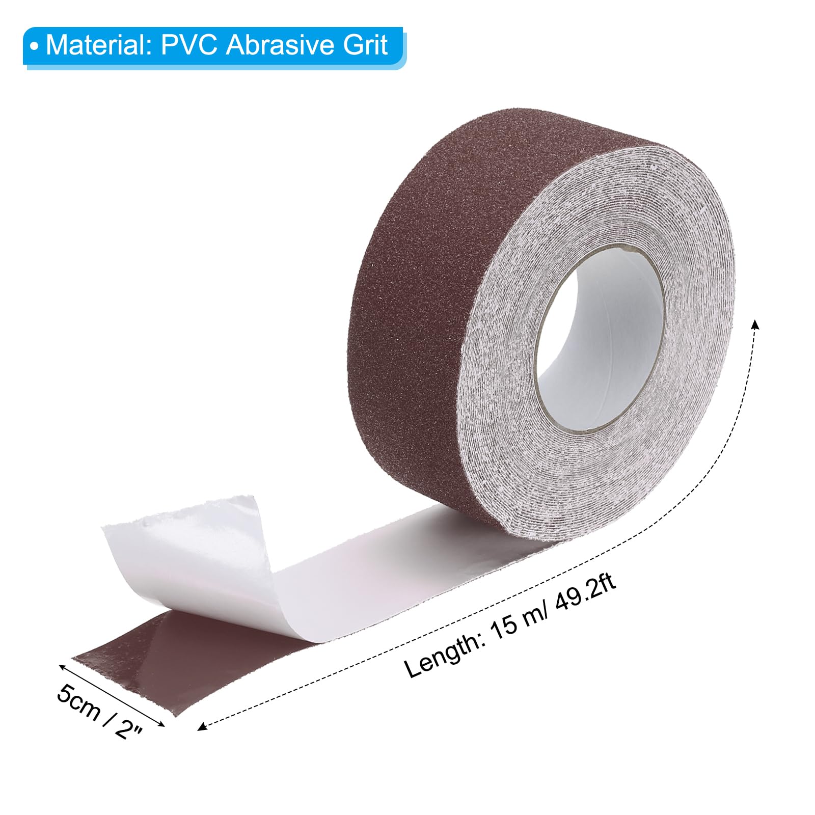 PATIKIL 2 Inch x 49 Ft/5cm x 15m Anti Slip Traction Tape - Image 2