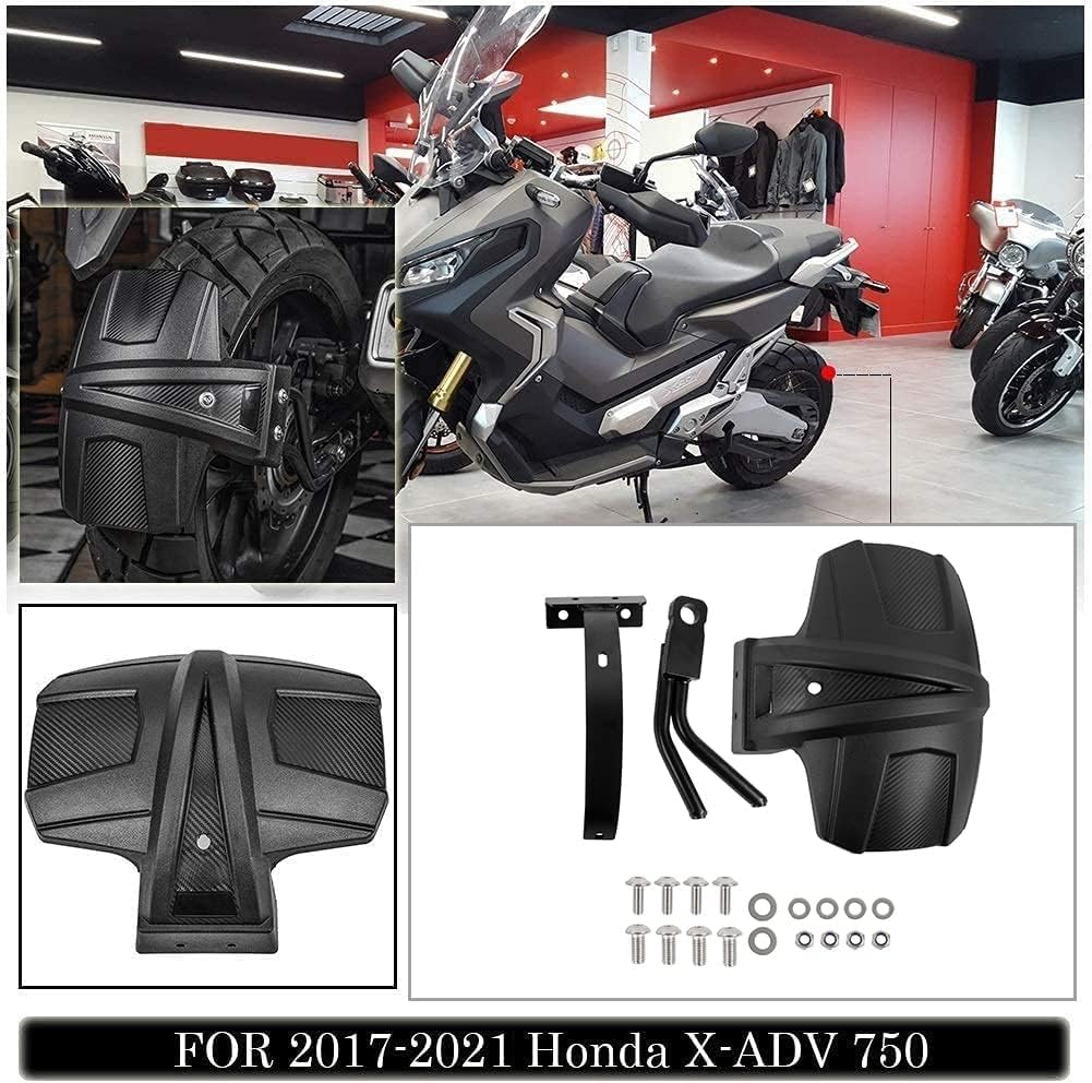 Parafanghi per Moto Posteriore Parafango XADV750 X ADV 750 2017 2018 2019 2020 2021 2022 2023 Copertura Paraspruzzi Copri Motocicletta Protezione