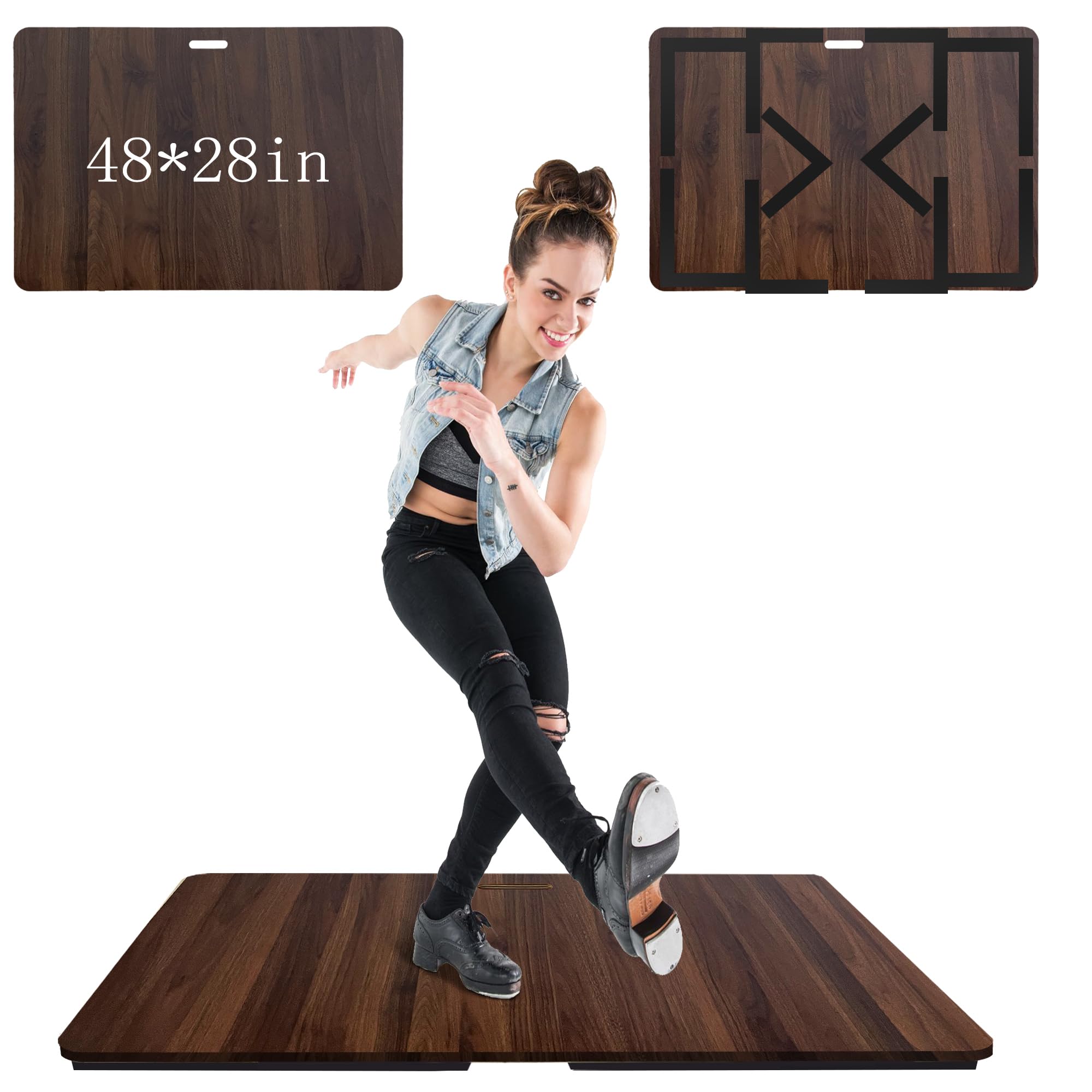 Amazon | koretech タップダンスフロア、ポータブルダンスフロア