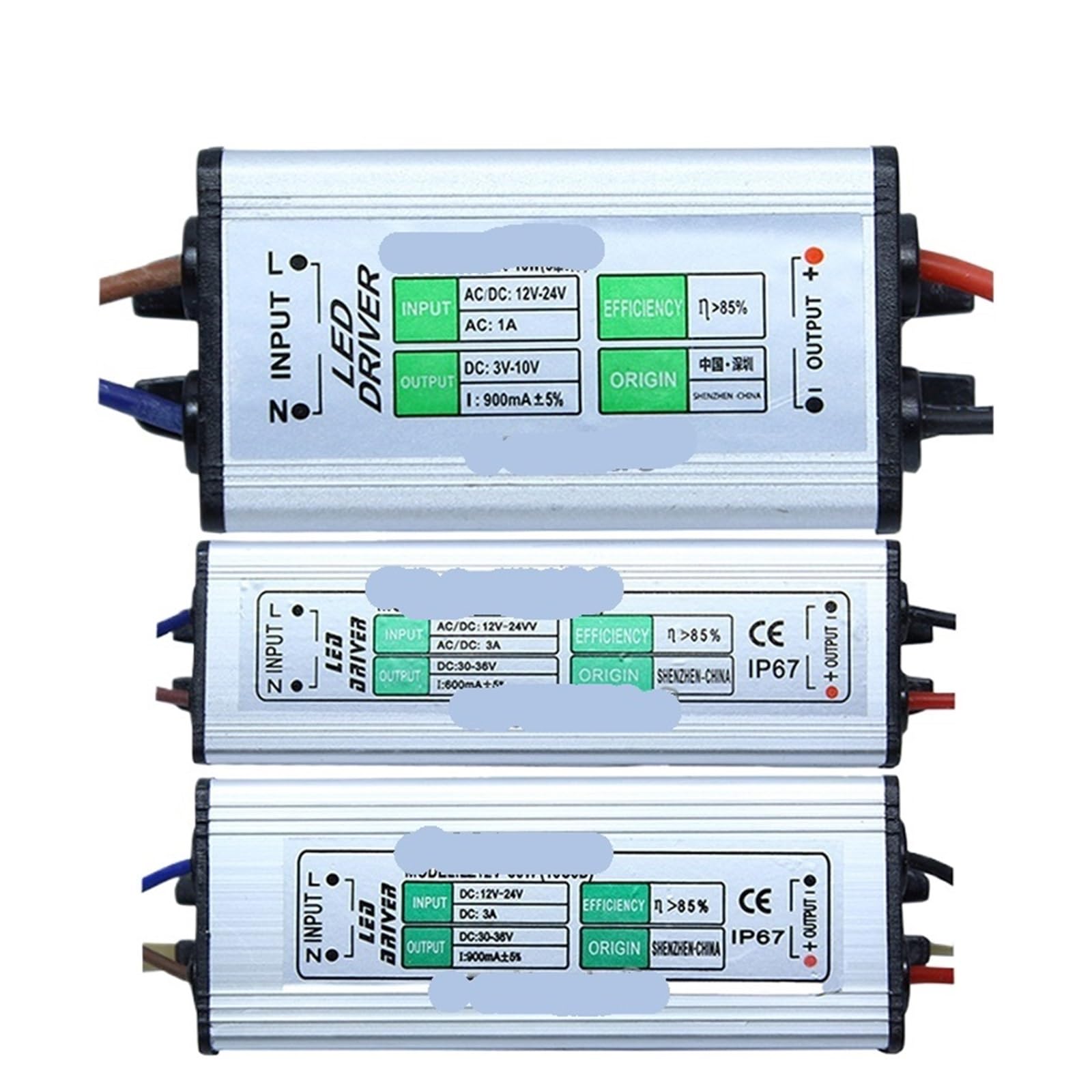1 pz AC 85-265 V a DC 3-10 V/DC 30-36 V Driver LED IP67 Alimentatore trasformatore di Illuminazione Impermeabile 10 W 20 W 30 W 50 W 100 W (Size : 30W)