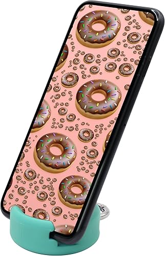 GoDonut Soporte para teléfono Mini - Llavero portátil para teléfono celular - Accesorio de escritorio - Perfecto para viajes, oficina, mesita de