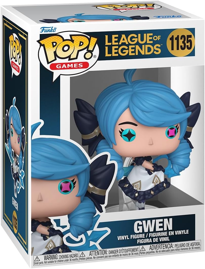 Funko Pop! Games: League of Legends - Gwen - Collectable Vinyl Figure - Gift Idea - Official Merchandise - Toys for Kids & Adults - Video Game Fans - Model Figure for Collectors and Display
