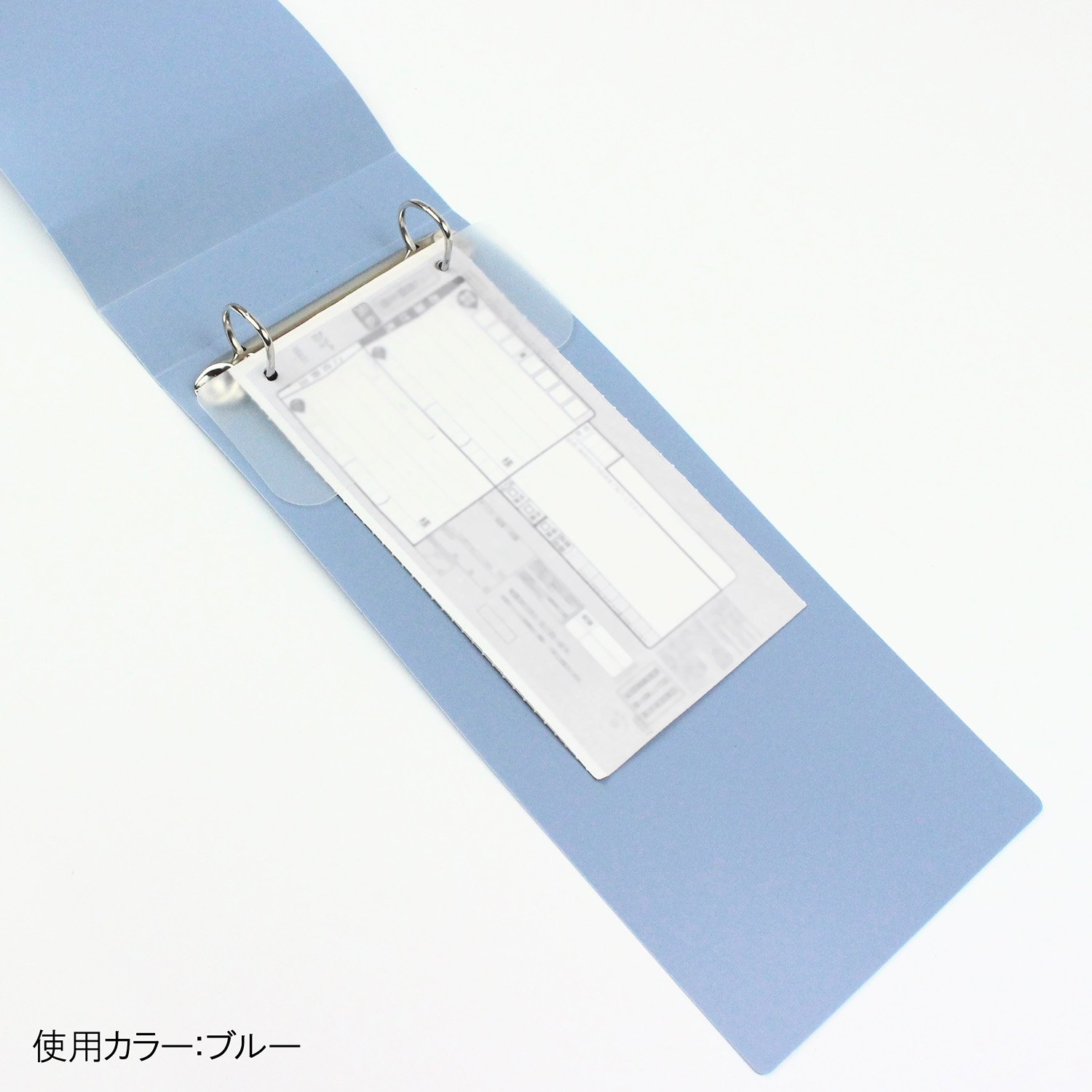 Amazon.co.jp: ニューヨー 伝票ファイル 大 2色 ブラック ブルー 各5冊