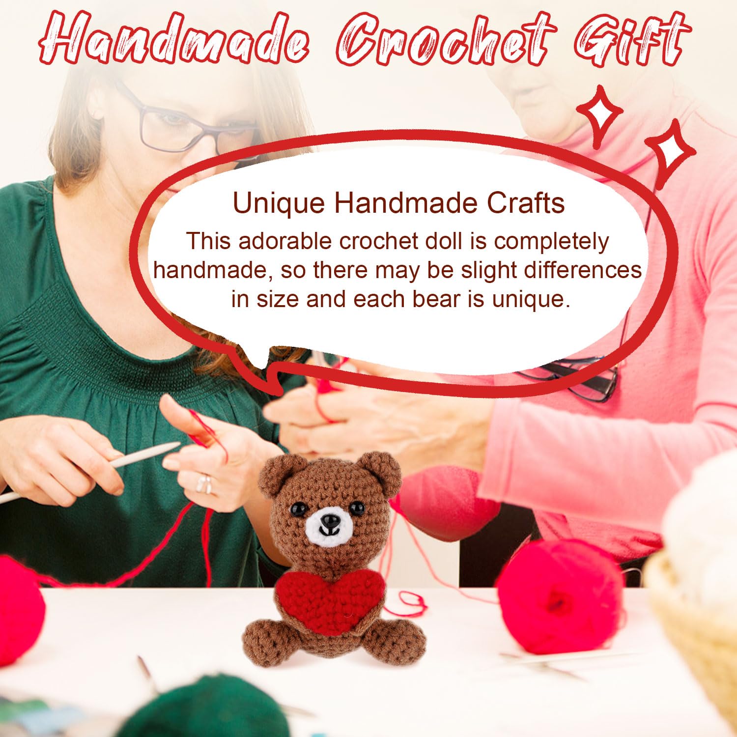 Crochet Polar Bear Christmas Card & Polar Bear Crochet Pattern ...