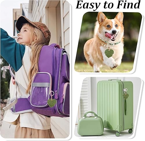 Miniatura 154 de Funda de cuero para llavero para Apple Airtag, funda protectora de AirTag con anillo para llavero, funda antiarañazos para llaves