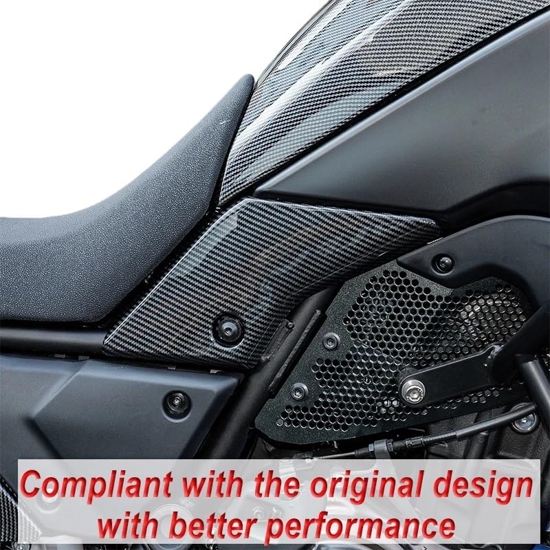 Selle et carénage latéral de cadre pour optimiser la Tenere 700