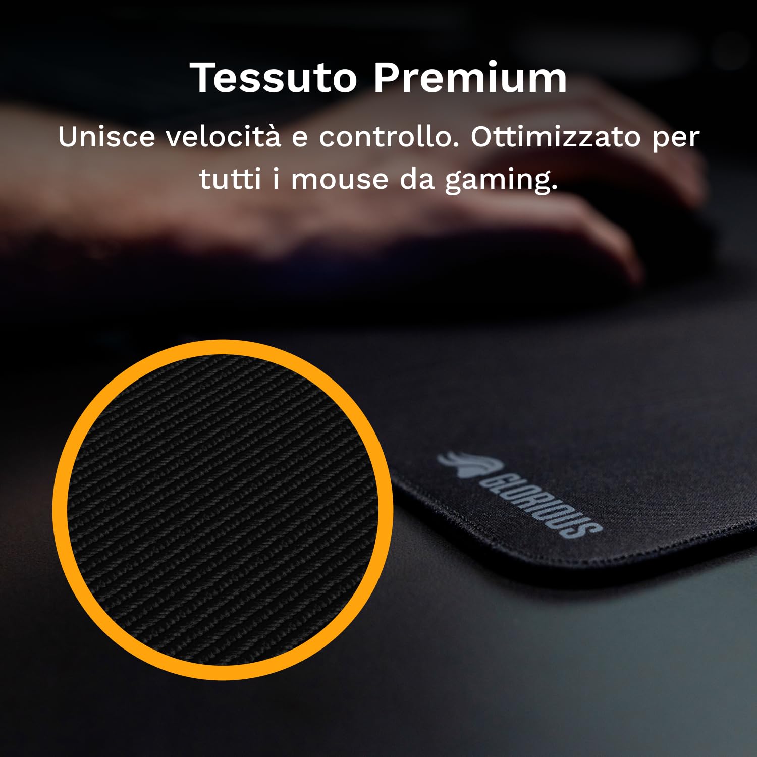 GLORIOUS Gaming - Mouse Pad GMP 2 XXXL: Resistente ai liquidi, per Tutti i sensori, Superficie bilanciata per velocità e Controllo, Bordi Anti-Usura - 1220mm x 610mm x 3mm - Tappetino 3XL