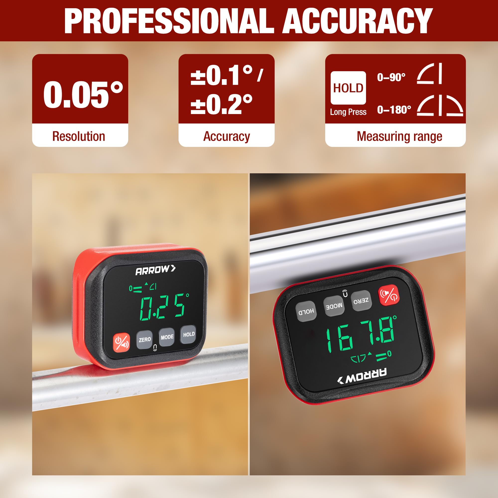 Digital Angle Gauge - Precise Measurement Tool -3