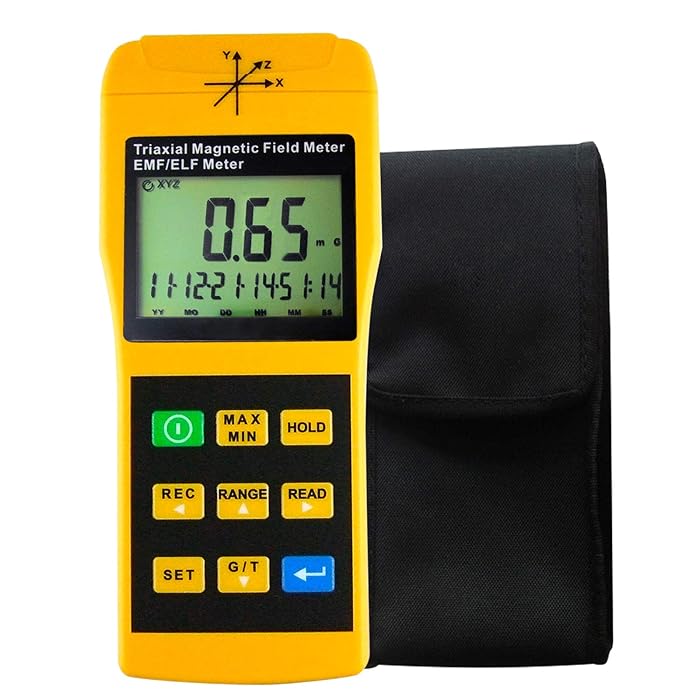 Buy TriAxis ELF/EMF Digital Field Strength Meter 30Hz to