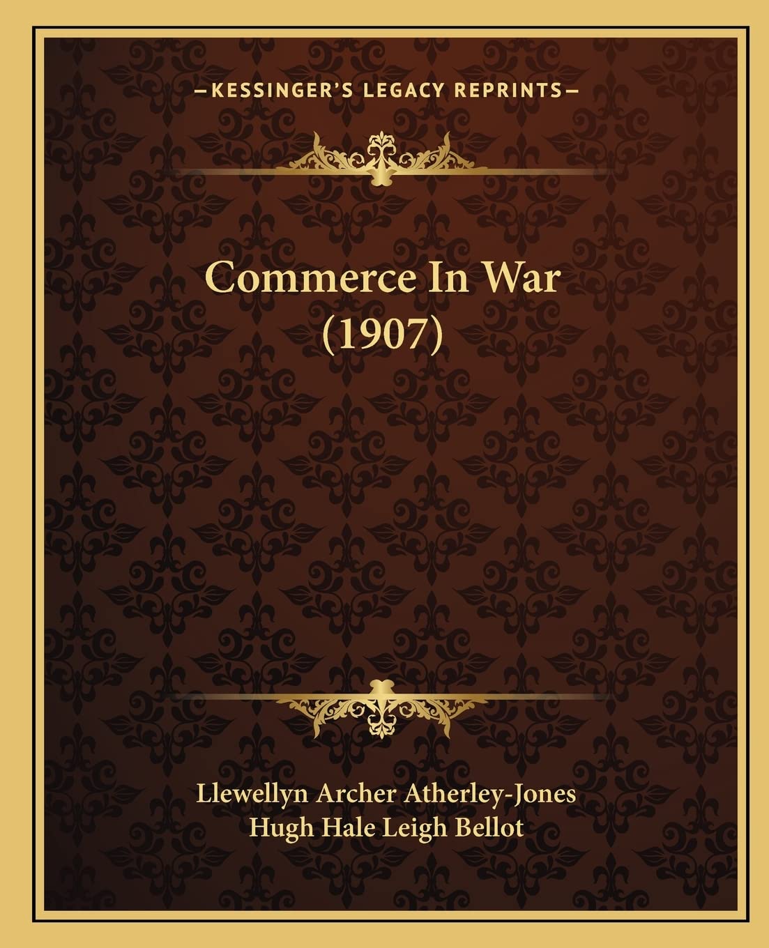 Commerce In War (1907)